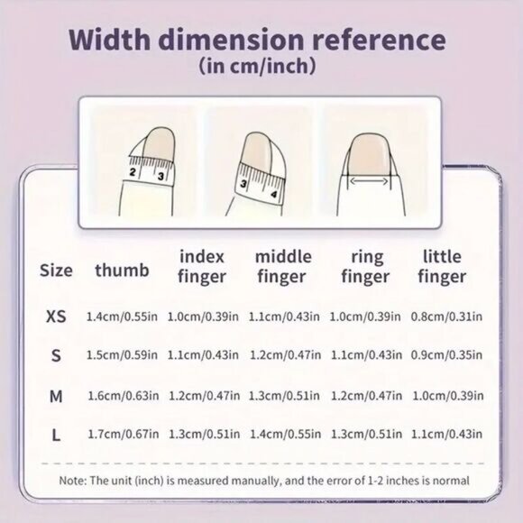 Pink and Silver Hand Made Nail Art Press On Set Short Length Size Small - Picture 3 of 4